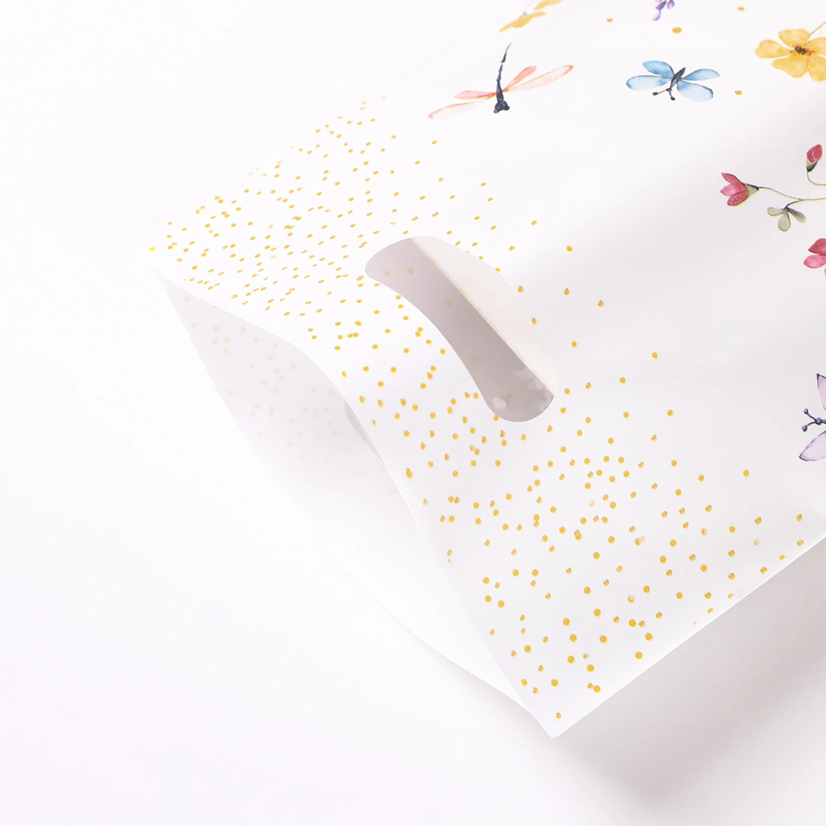 10/25/50 Uds. Bolso bolsas de dulces flor silvestre primavera fiesta de cumpleaños bolsa de embalaje de regalo 1er cumpleaños Baby Shower suministros para fiesta de niña ﻿ - imagen 3