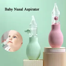 Aspirador nasal para bebé con punta suave y filtrado higiénico