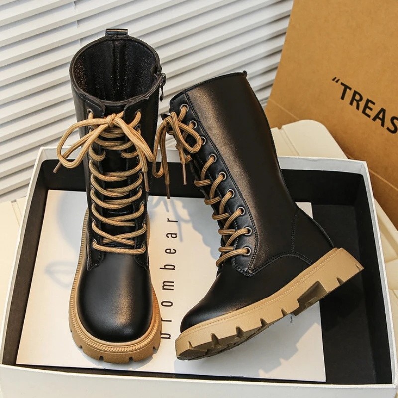 Botas de invierno forradas para niño – Suela antideslizante