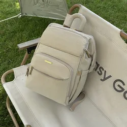 Bolso cambiador grande de maternidad con bolsillos húmedos y secos