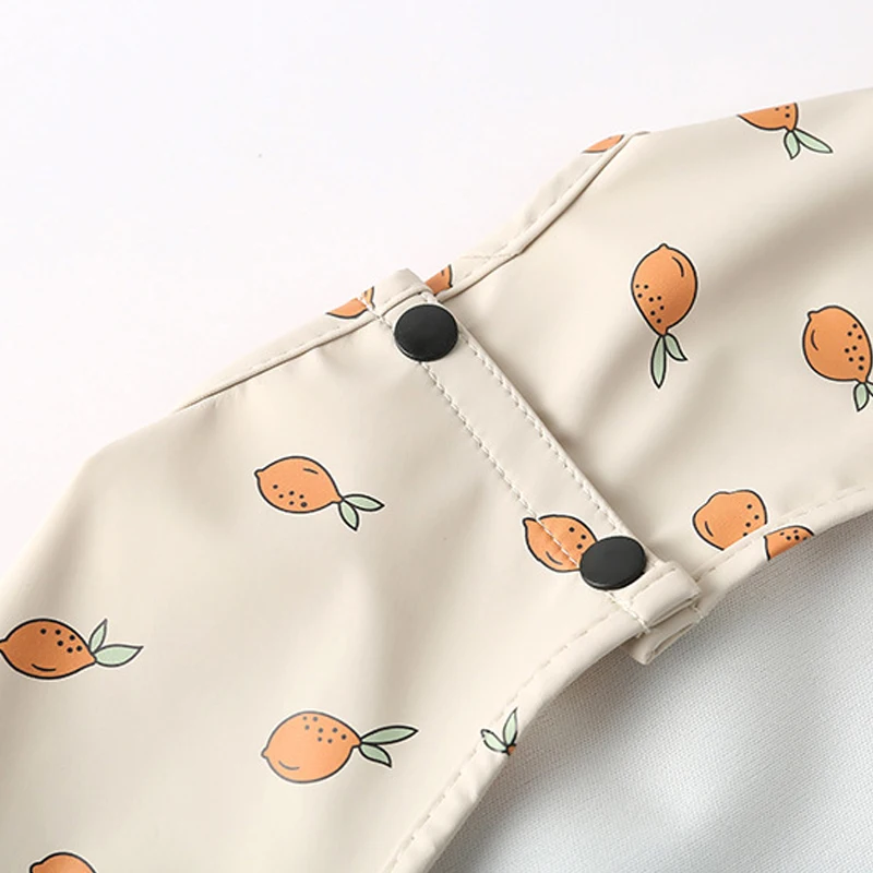 Babero de aprendizaje sin mangas para niños, monos de cepillado impermeables para niños, delantal de pintura artística para bebés, lindos niños - imagen 5