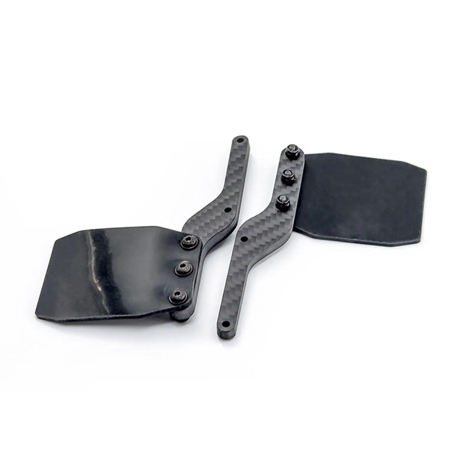 2 Pieces 1/7 RC Fender Accessories Upgrade Parts Mud Guard Silicone Mudguard