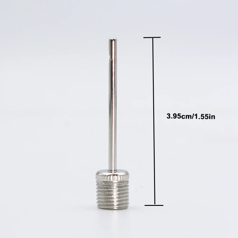 Nueva aguja de aire de bola de Pin, bomba de acero inoxidable, aguja de inflado de baloncesto, boquilla adaptadora de válvula inflable de fútbol - imagen 2