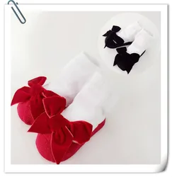 Calcetines de algodón para bebé niña – Diseño princesa recién nacida