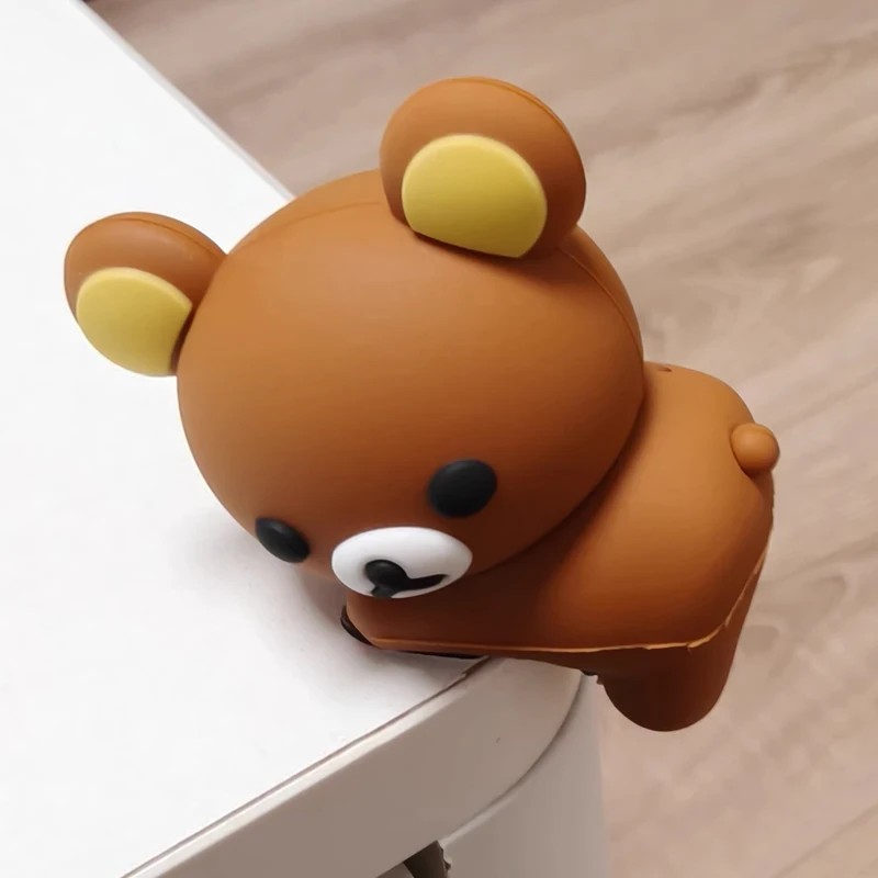 Cubierta de protección para las esquinas de las mesas Kawaii Rilakkuma, Protector de seguridad de dibujos animados, lindas tiras anticolisión, accesorios de decoración del hogar, regalos - imagen 5