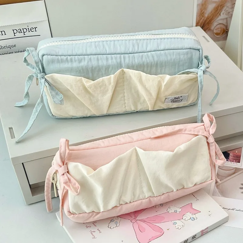 Estuche infantil de gran capacidad – Diseño nube, mar y sal - imagen 4