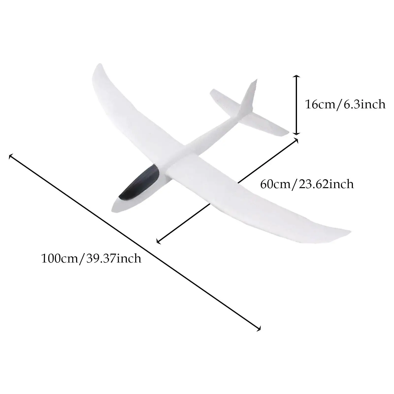 Avión de lanzamiento manual para principiantes niños y niñas - imagen 5