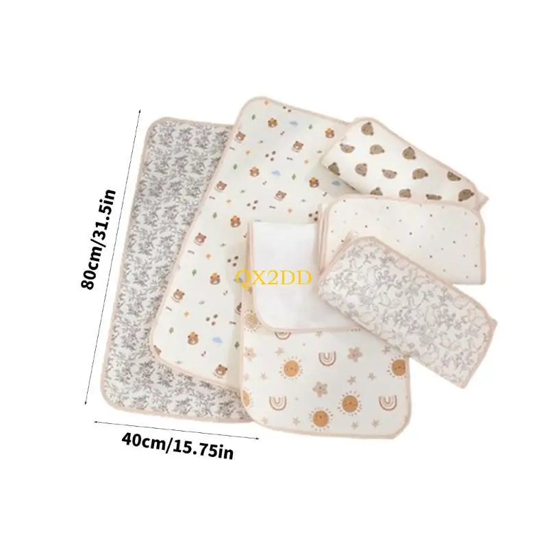 Empapadores de algodón crepe para bebé – Cómodos y absorbentes - imagen 2