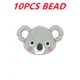 10Pcs Light Gray