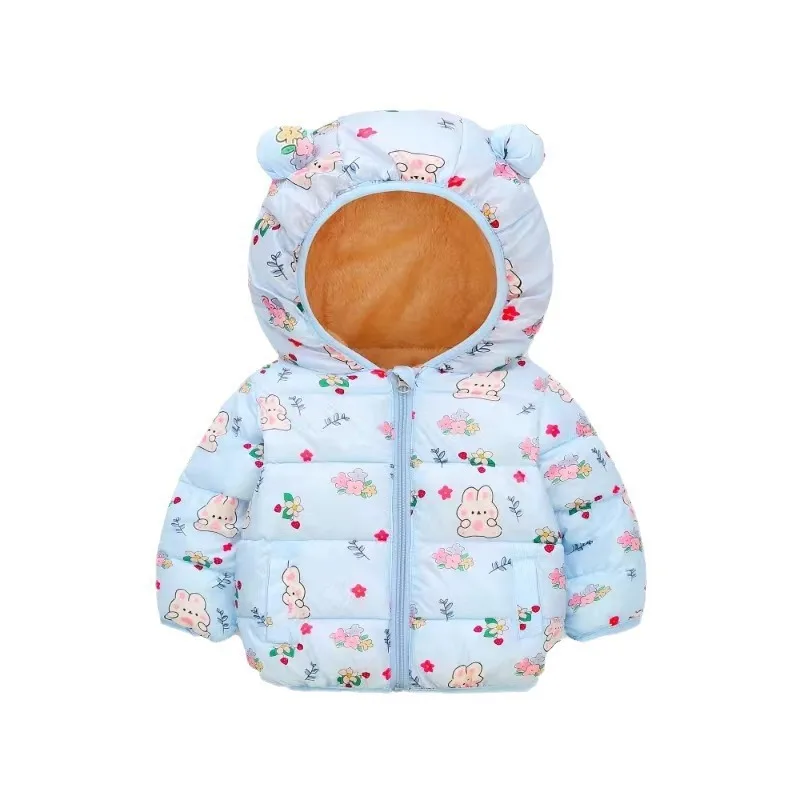 Abrigo acolchado con capucha para niños – Chaqueta de dibujos animados - imagen 4