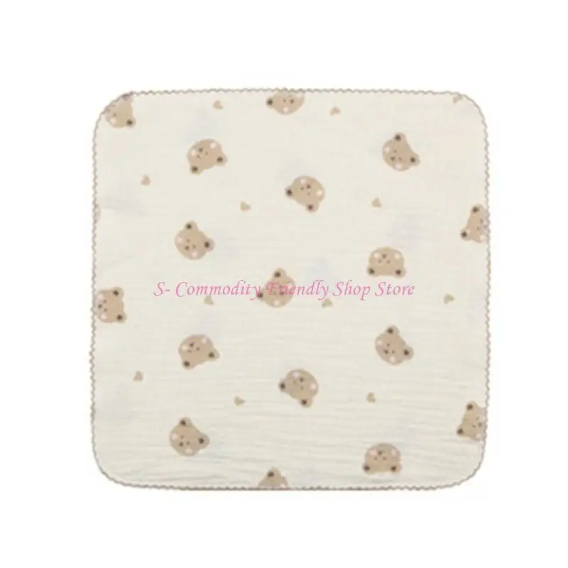 Toalla de eructos para bebé, muselina absorbente de varias capas - imagen 4