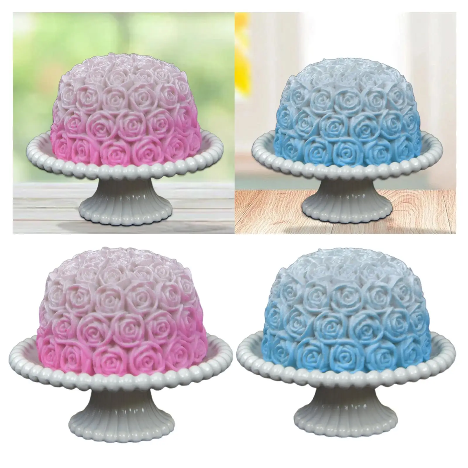Miniature Resin Cake Kitchen Game Toy Simulated Dioramas Mini Food Toy for Furnishings Window Display DIY Model Gift Handcraft