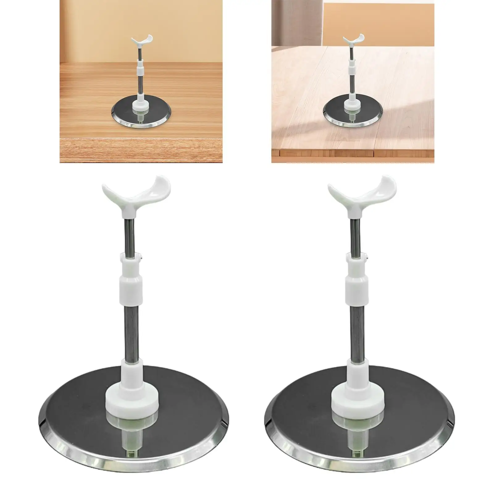 Doll Support Holder for Display, Adjustable Bracket for Home Decoration