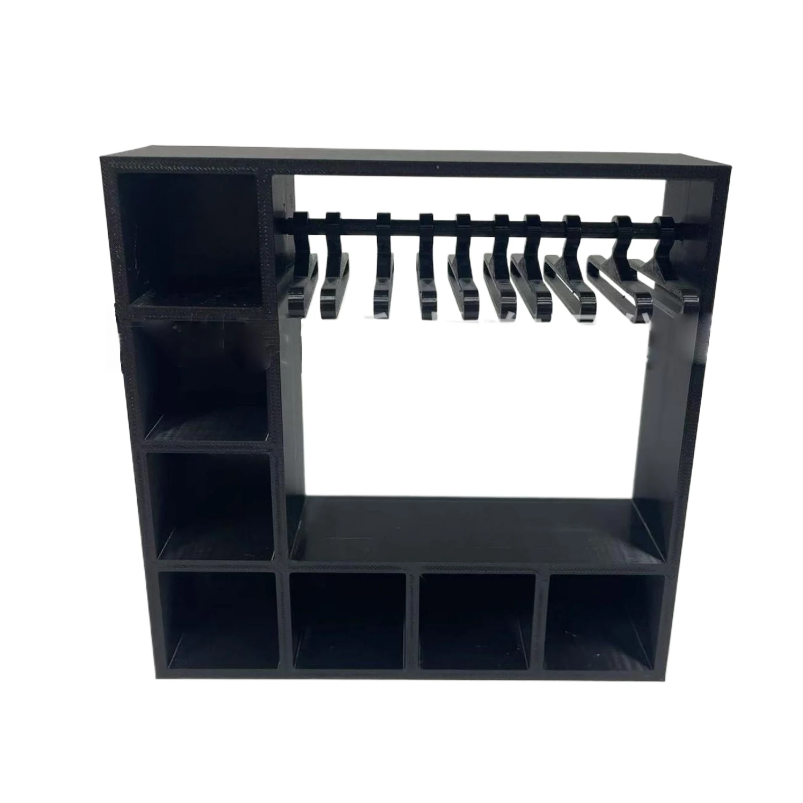 Trajes para muñecas, accesorios organizados y limpios para muñecas, caja de exhibición para almacenamiento de ropa, muñeca de gran capacidad