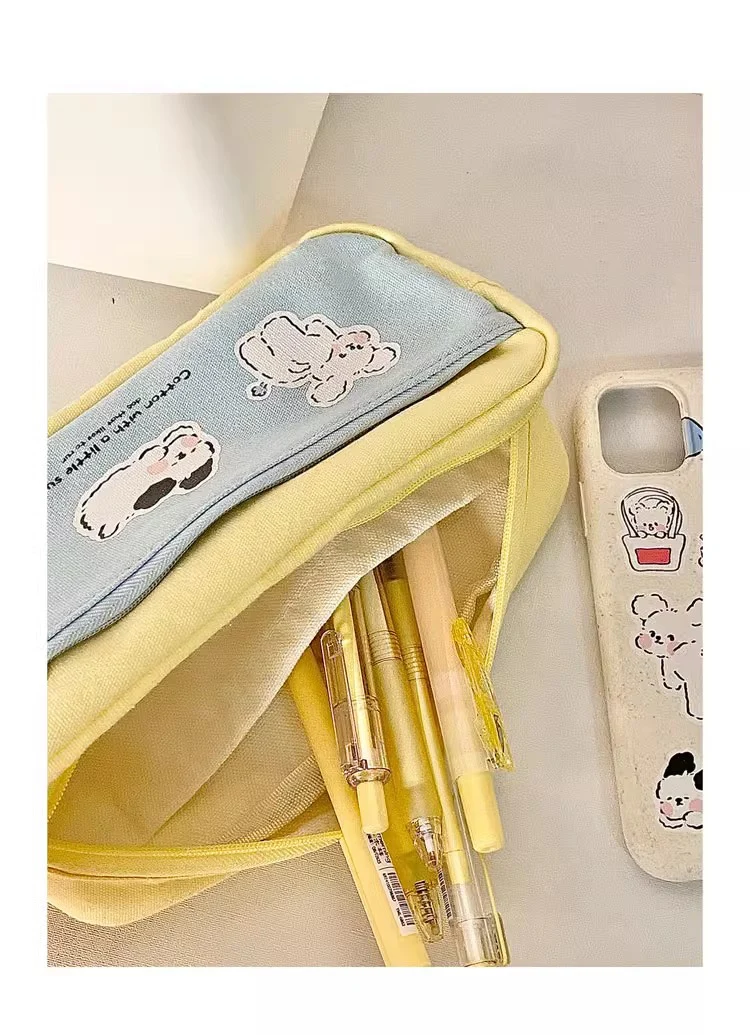 Estuche de lápices marinos para niñas – Estilo regreso al cole