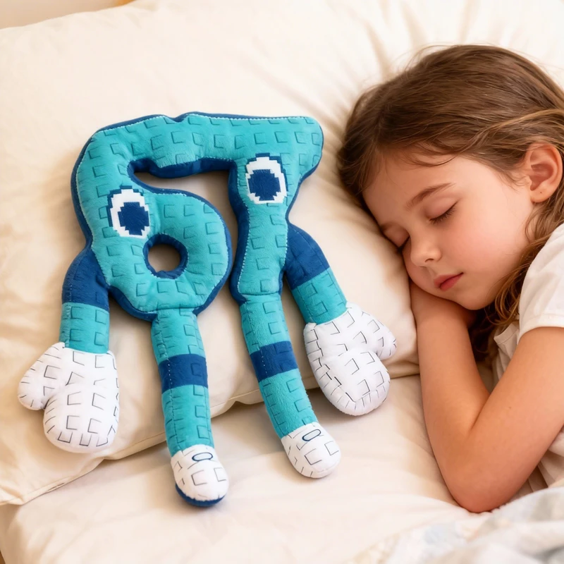 2026 Juguete de peluche de anime Robar A Brainrot Plushies - Azul No. 67 lindos juegos de muñecos de peluche que rodean el regalo de cumpleaños de Navidad para niños - imagen 2