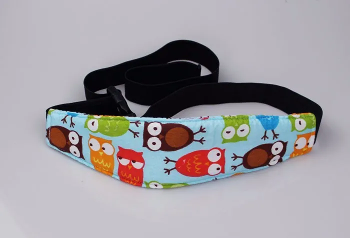 Asiento de coche infantil, almohada de soporte para la cabeza para seguridad del bebé, sujeción de cinturón, posicionador de sueño ajustable, cojín para asiento de bebé - imagen 3