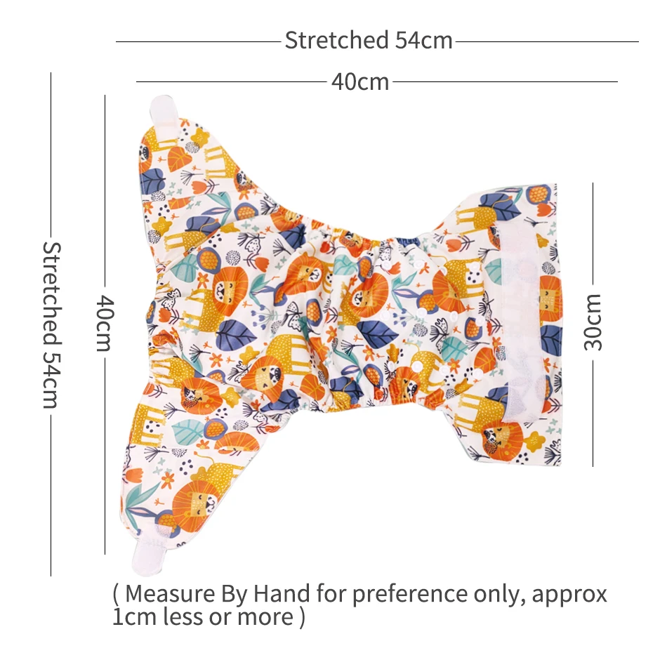 EezKoala-pañal de tela ecológico de talla grande XL, pañales ajustables lavables, cubierta de pañales de tela reutilizables para bebés de 2 a 5 años - imagen 2