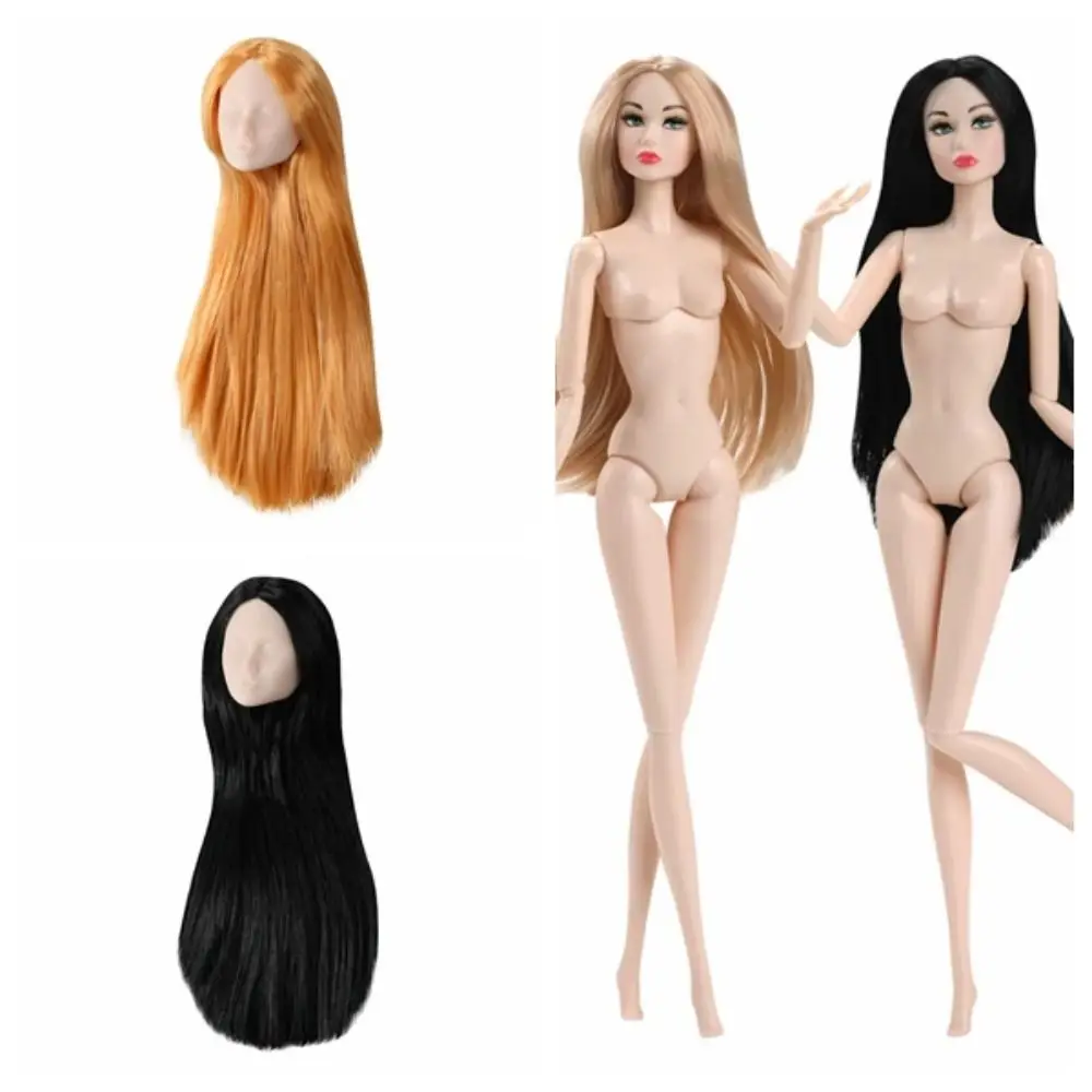 Cabeza de muñeca para practicar maquillaje – Piel blanca y pelo largo
