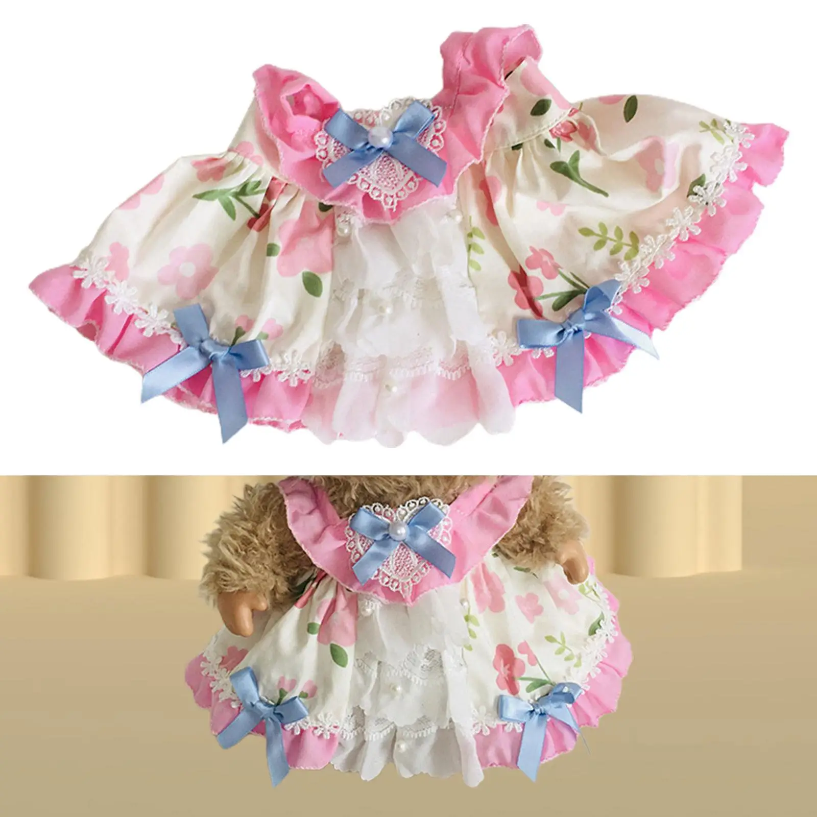 38cm Doll Clothes Role Playing Comfortable Plush Doll Accessories Dress up Stylish Gifts Doll Outifits Doll Clothing Doll Dress