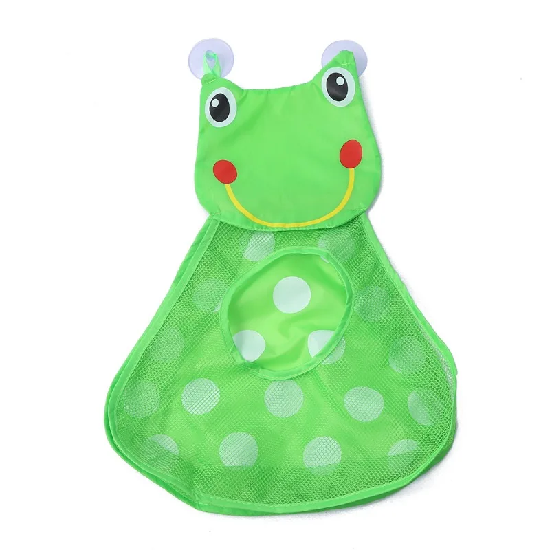 Bolsa colgante de almacenamiento de malla para baño para niños con ventosas, organizador portátil para juguetes de baño y artículos diversos de ducha. - imagen 5