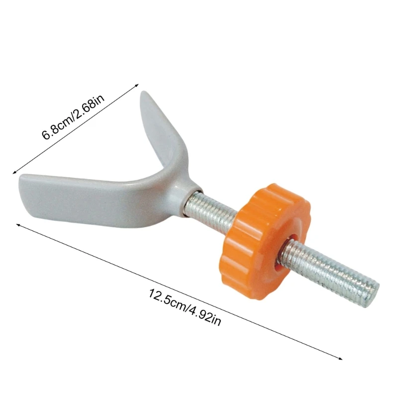 Adaptador de carillero ajustable para puerta de bebé, varillas de husillo en Y para puertas de escalera de seguridad para bebés y mascotas montadas a presión, puerta de seguridad para niños - imagen 3