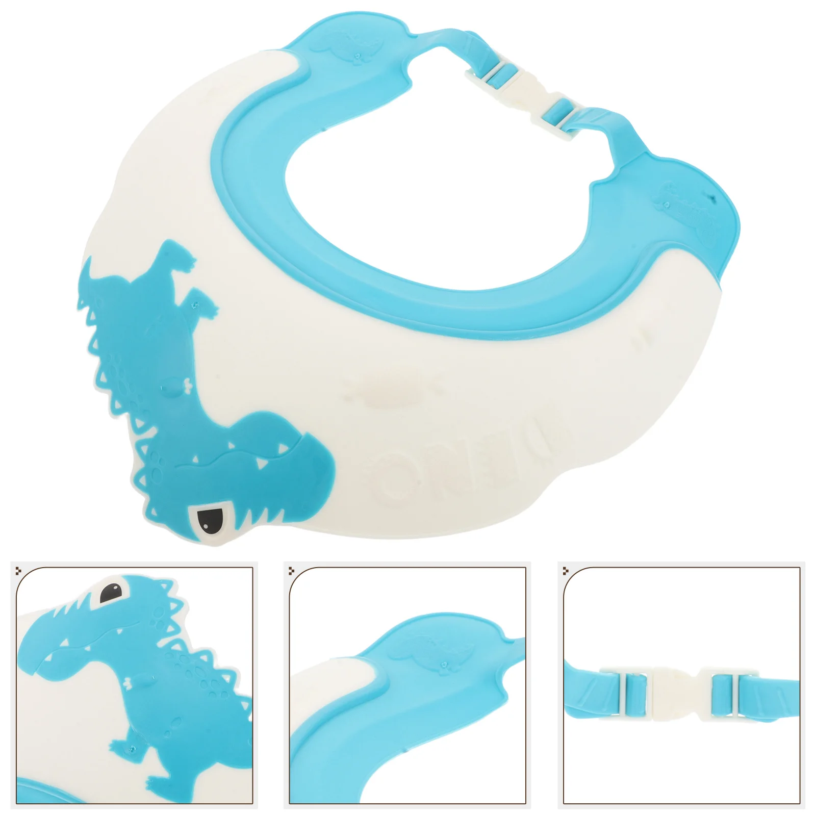 Gorro de ducha ajustable para bebé, protector impermeable para lavado de cabello, gorro de baño para recién nacido, visera de champú para niños, baño infantil