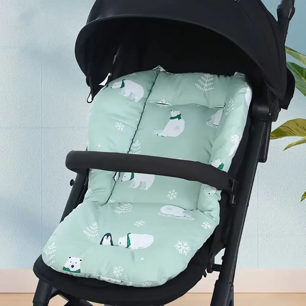 Cojín acolchado para cochecito de bebé con estampado - imagen 3