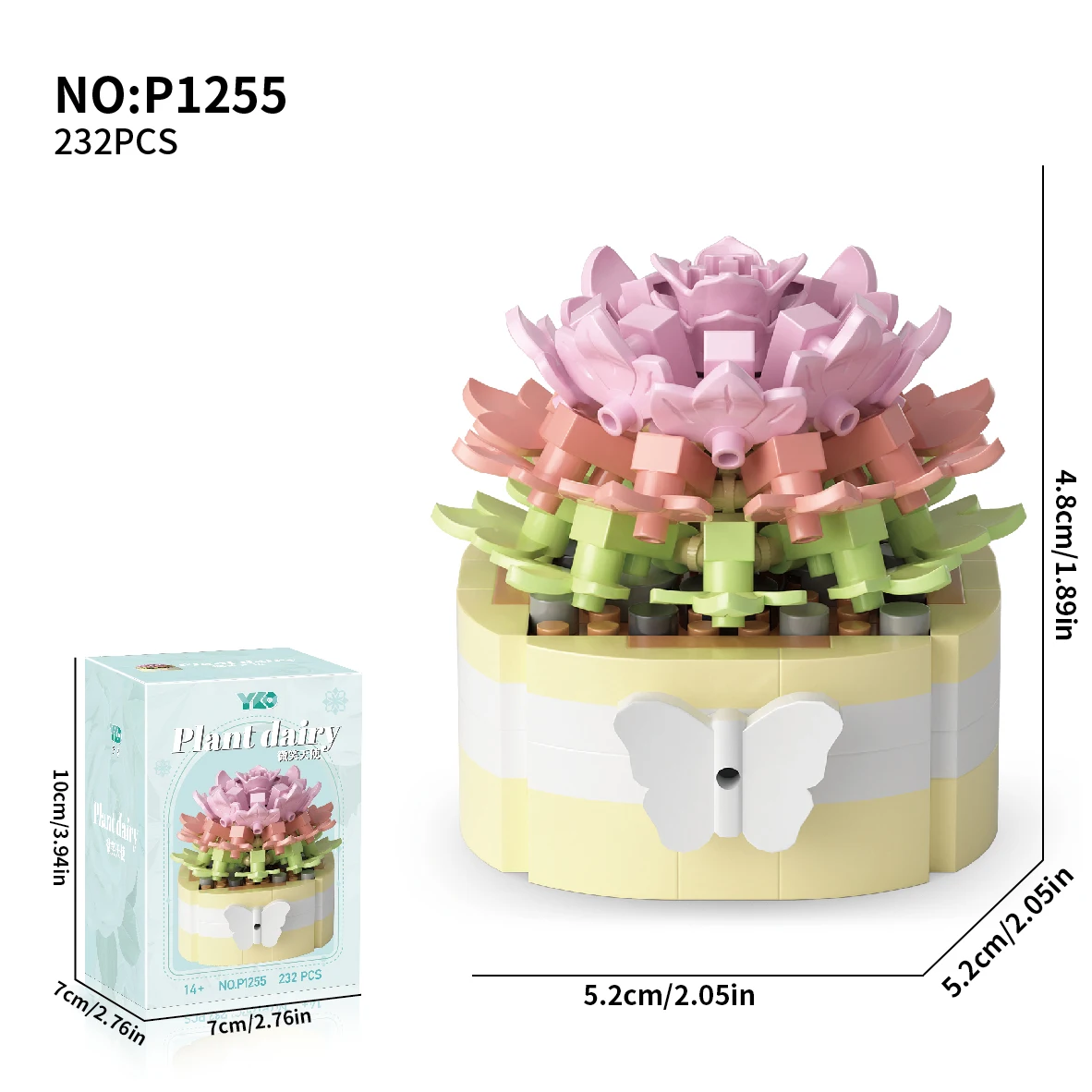 232PCS With Box