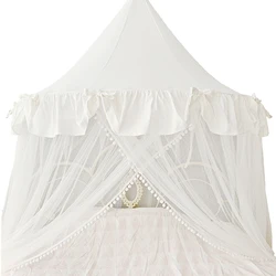 Mosquitera princess para cuna de bebé – Decoración blanca