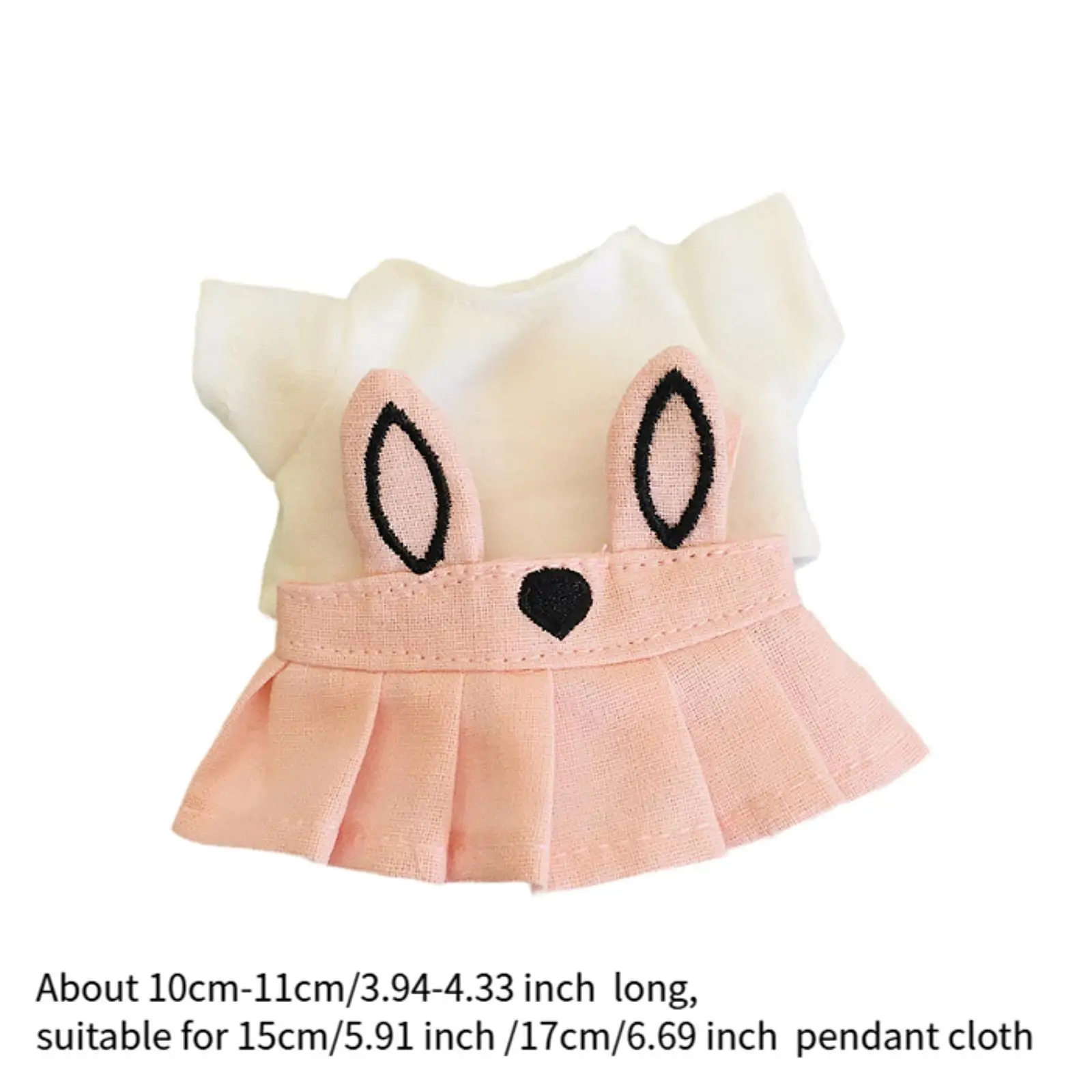 Cute Figure Top with Dress Clothing Fashion Costumes Dress up for 5.91inch