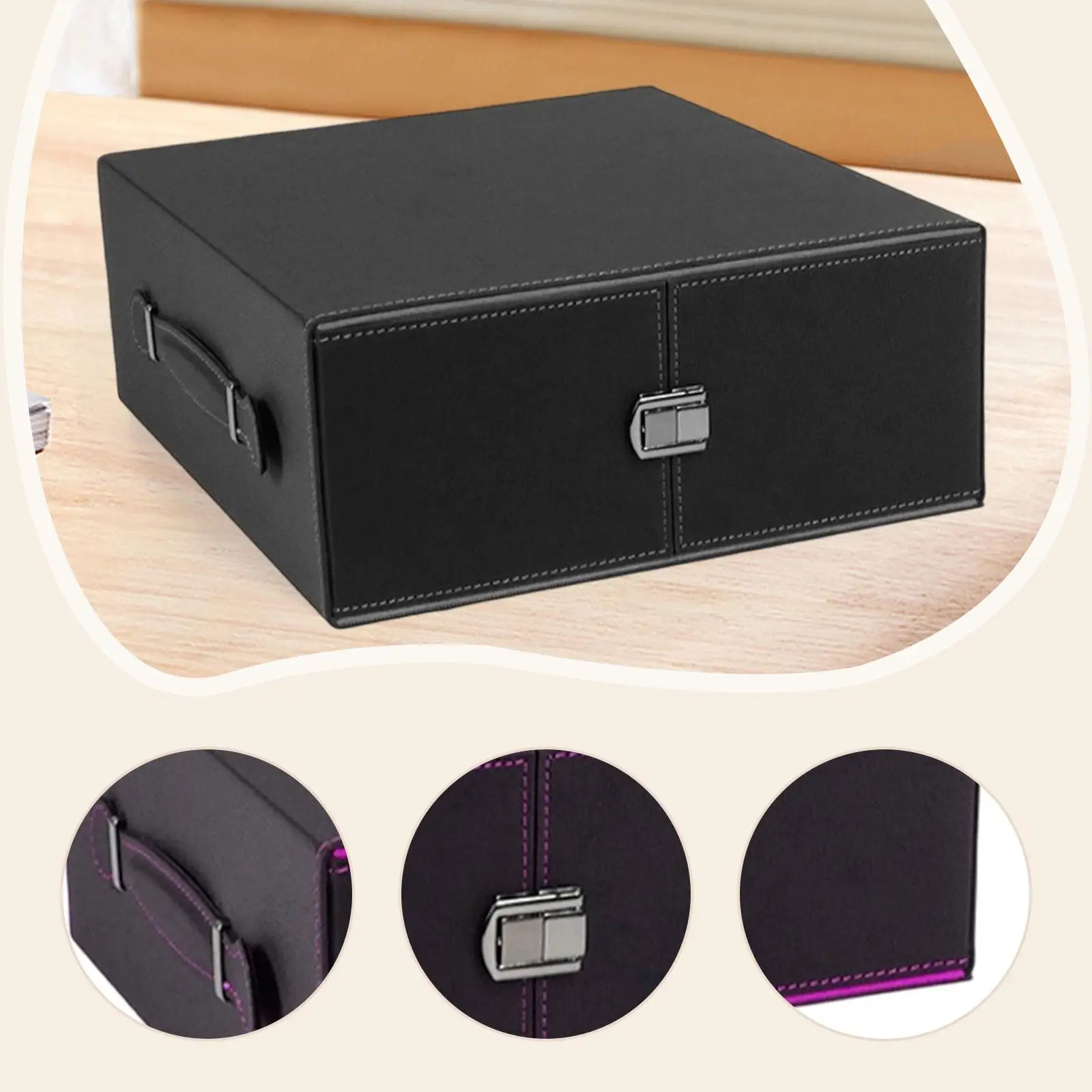 Trading Card Deck Case Gathering Card Toy Sturdy Holder for Basketball Cards