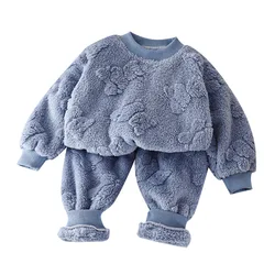 Pijama de lana térmica para bebé – Invierno