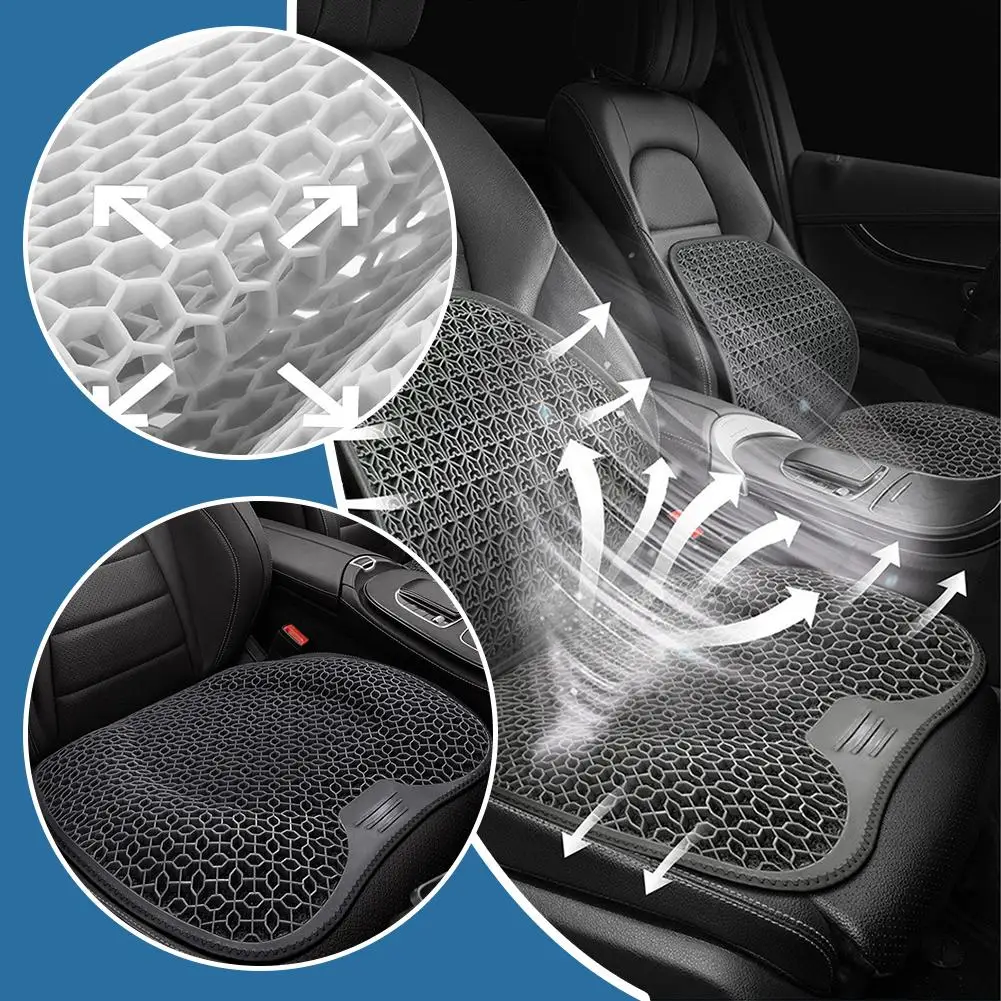 Cojín de asiento gel para coche – Ergonomía y transpirabilidad - imagen 5