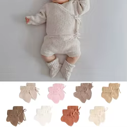 Patucos de punto para bebé – Hechos a mano, cálidos y unisex