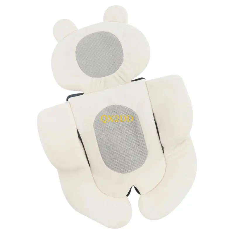 Cubierta extraíble almohadilla silla infantil ventilada QX2D para cochecitos y asiento para automóvil - imagen 5