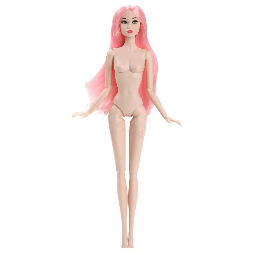 Muñeca BJD supermodelo europea articulada con pelo largo y piel blanca - imagen 4