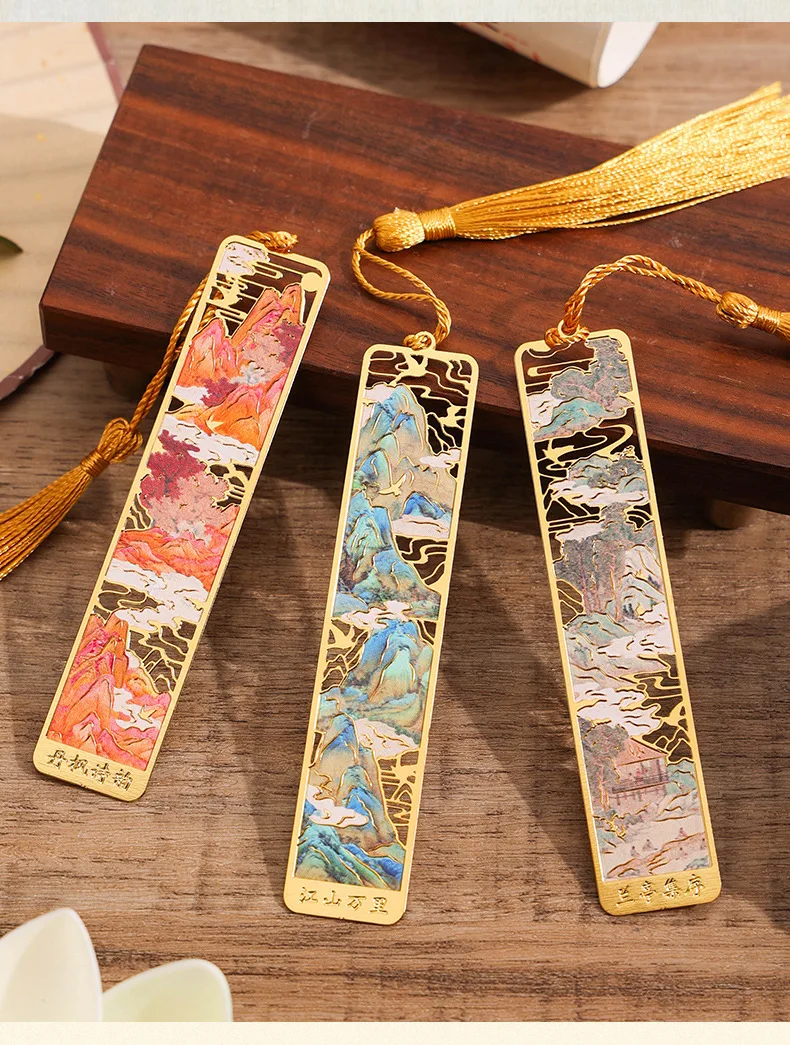 Marcapáginas metálico retro para niños – Accesorio lectura infantil - imagen 5