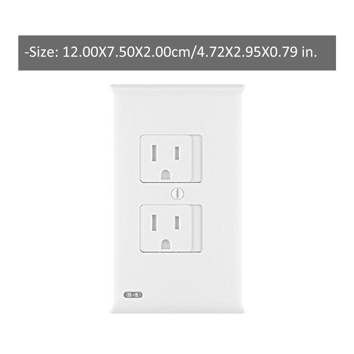 Cubiertas de enchufe de pared a prueba de niños, cubiertas de salida de seguridad para bebés, protección de salida eléctrica para salas de estar, 3 uds.