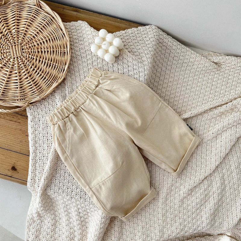 Pantalones para niños y niñas, ropa para primavera y otoño, pantalones unisex, cómodos, informales y versátiles