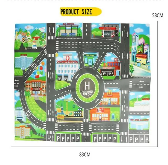 83x58cm map A