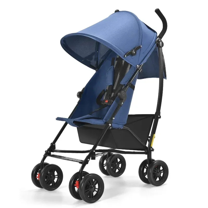 Cochecito de viaje plegable y reclinable para niños - imagen 4