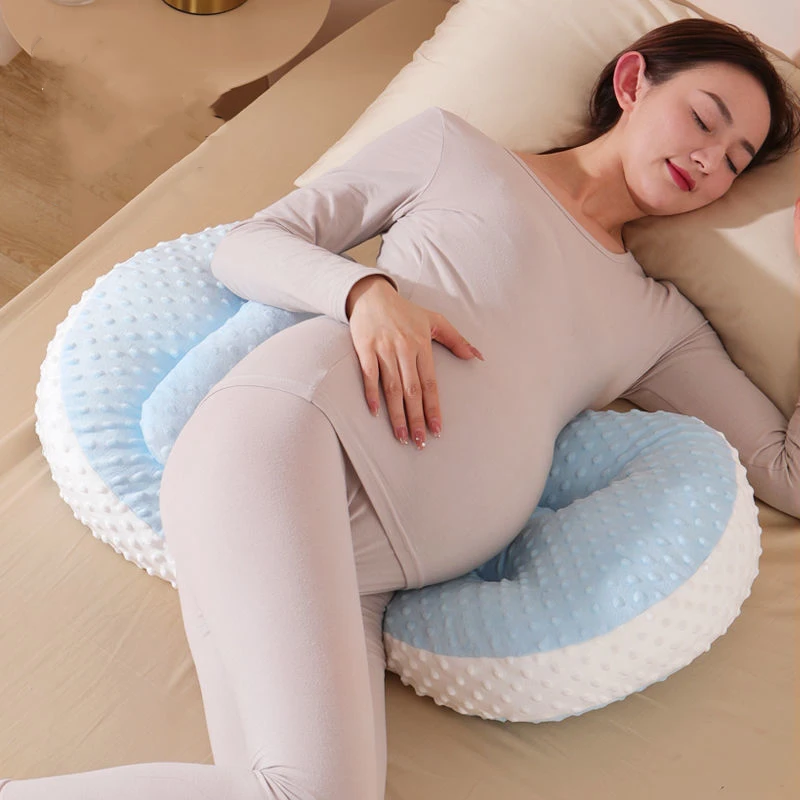 1 Pc Multifunction Pregnant Woman Pillow Side Sleeping Protect Waist Support Belly Cushion Soft Skin-friendly Maternity Pillow - imagen 2