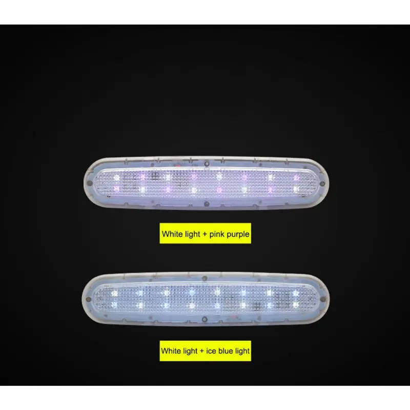 Luz Interior Universal para coche, luz de lectura recargable por USB, LED magnético, luz nocturna de estilo para coche, Color blanco - imagen 5