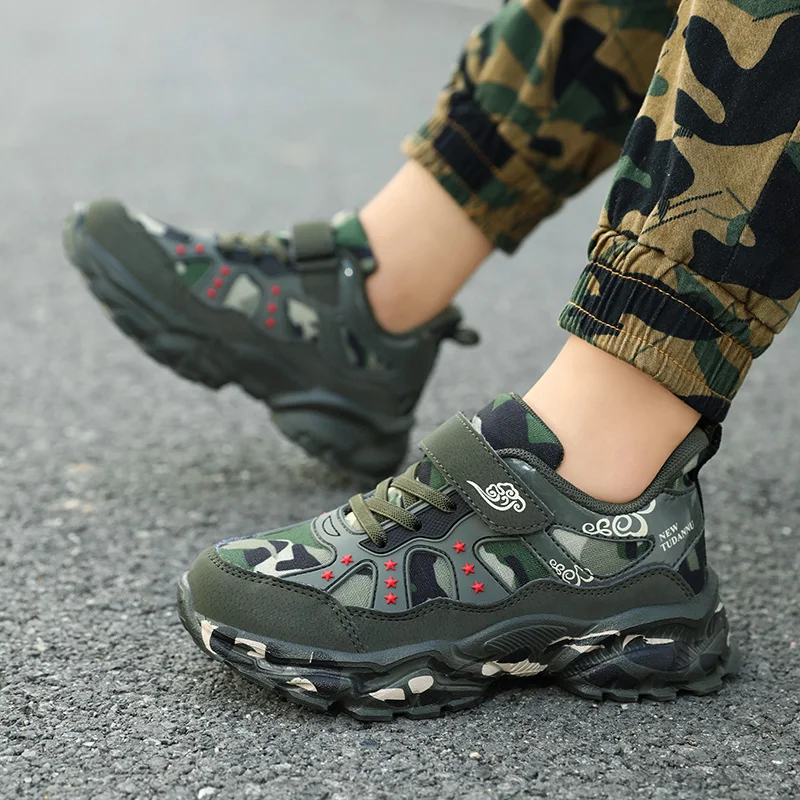 Zapatillas deportivas camuflaje para niños - imagen 3