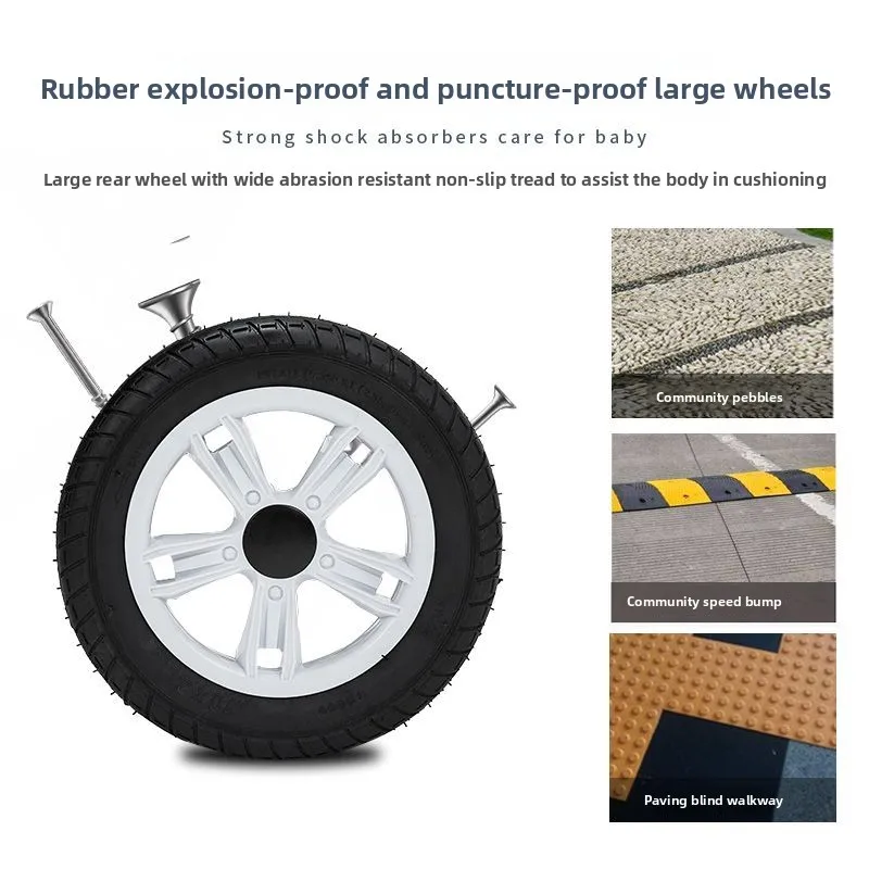 Asiento delantero y trasero, asiento doble para dos niños y carrito plegable ligero para niños - imagen 2