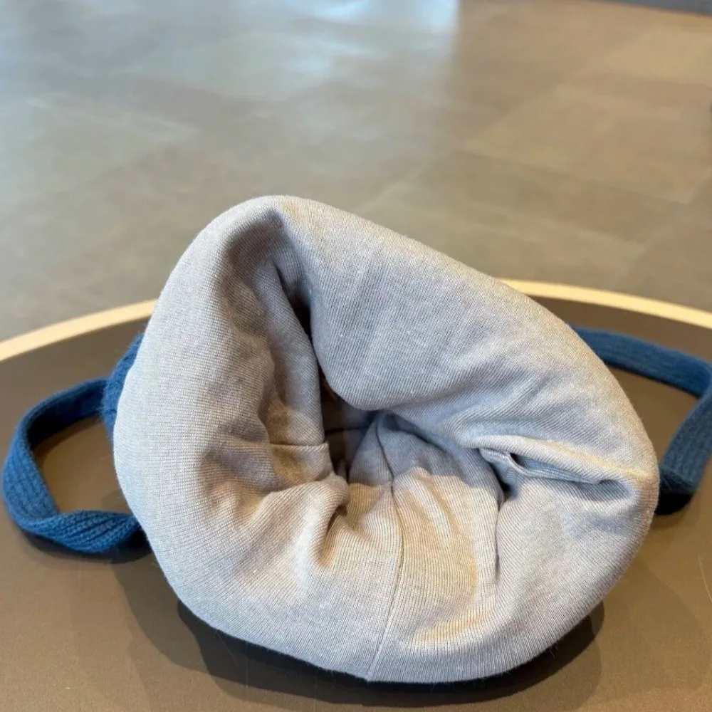 Nuevo gorro bonito de dibujos animados para niños, gorro grueso a prueba de frío con protección para los oídos, gorro tejido cálido a prueba de viento para niños - imagen 3