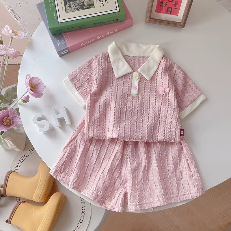 Conjunto de verano bebé manga corta y pantalón corto - imagen 5