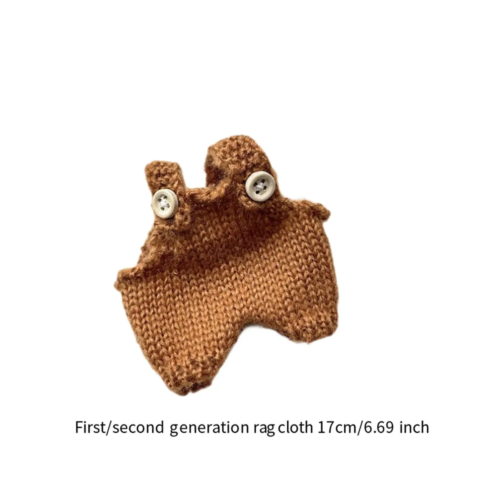 Doll Clothes Doll Accessories Clothing Adorable Dress up Keychain Clothes Accessory for 17cm Doll Pendant Doll Dolls Girls Kids