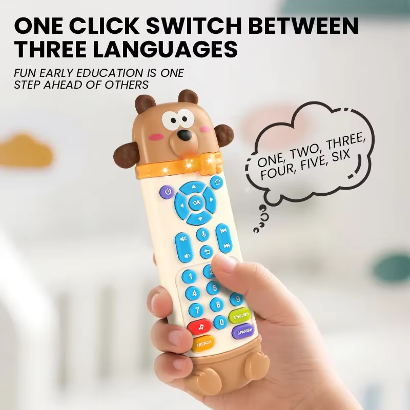 Televisión infantil interactiva con mando – Juguete educativo